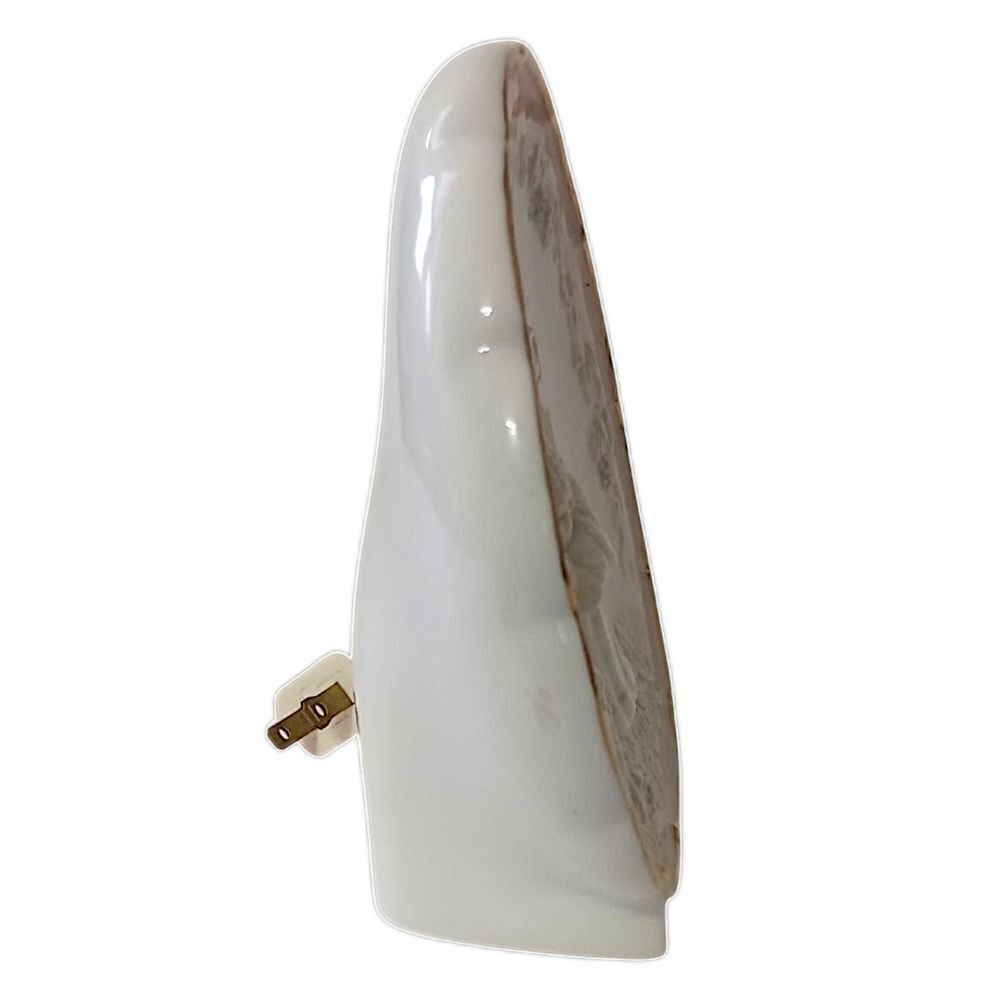 Praying Girl Porcelain Night Light Lamp Boudoir Bedside Religious Cross Vintage. - Picture 5 of 15